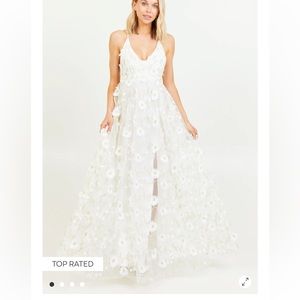 Altard State Maxi Bridal Dress with 3D Floral